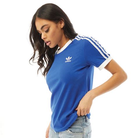 adidas t shirt weiß blau|adidas damen t shirt sale.